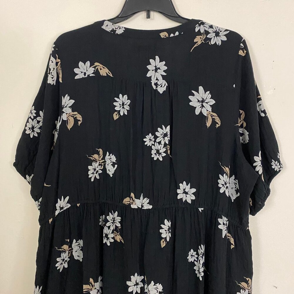 Sonoma Gauze Button Front Dress 3X - Picture 9 of 12